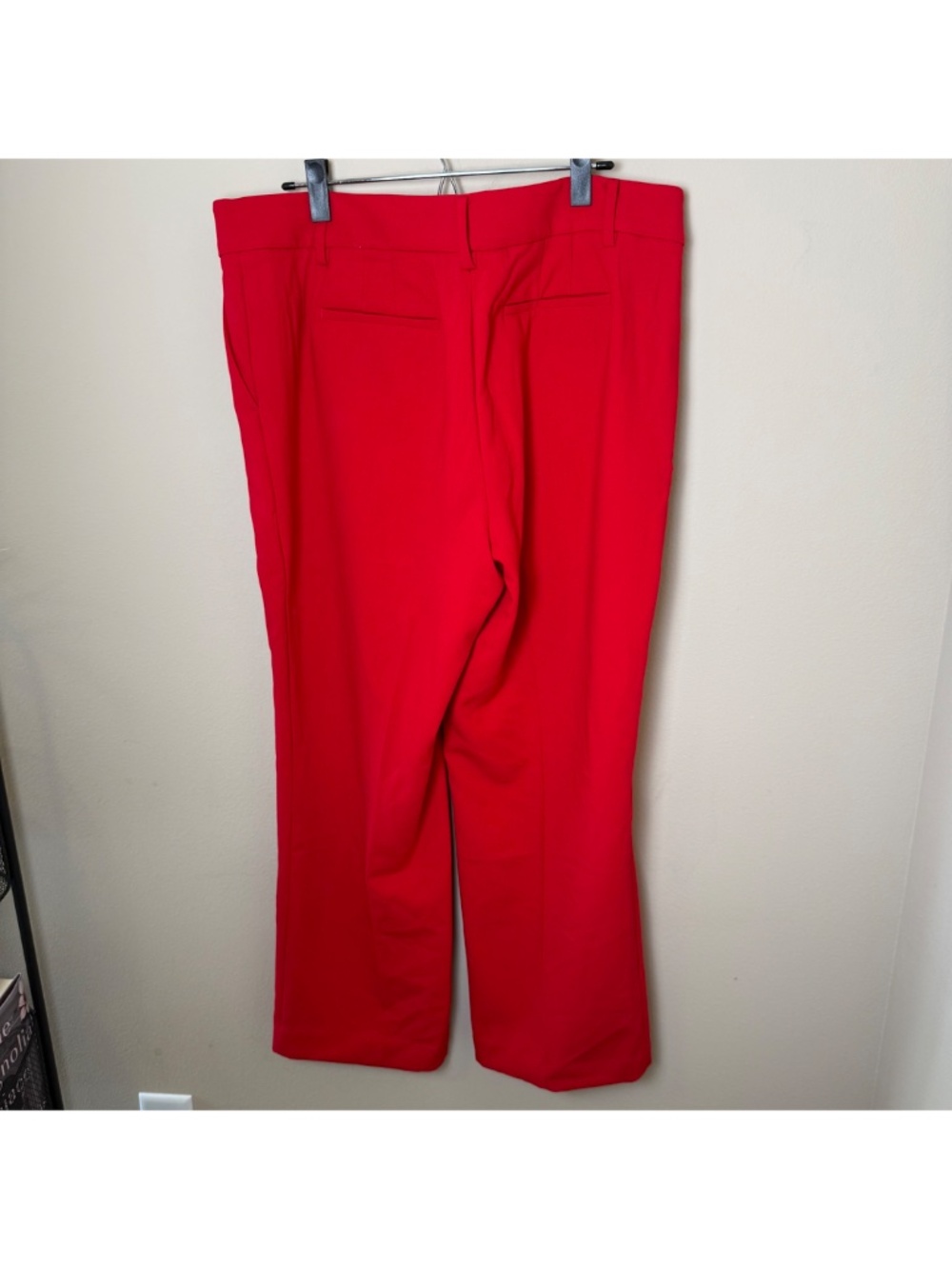 Talbots Southampton Pants Womens 16 Red Career Office Festive Holiday Christmas - Picture 2 of 8